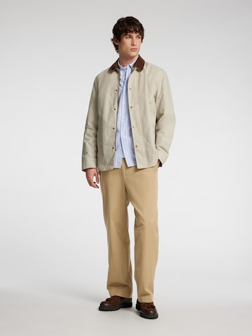 SELECTED - Loosefit Pantalón de pinzas 'SLH220-Atlas' en marrón