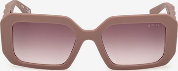 GUESS Zonnebril in Beige: voorkant