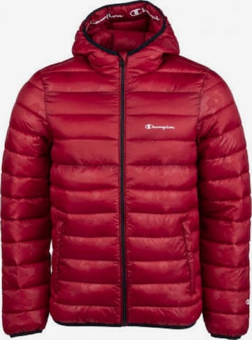 Champion Authentic Athletic Apparel Winter Jacket in Red: front