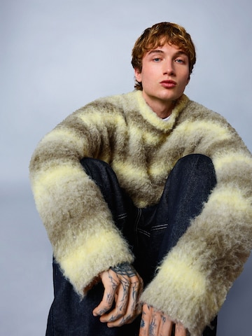 Bershka Neulepaita värissä vihreä