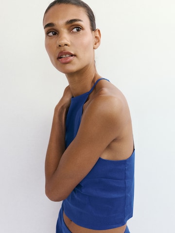 MANGO Top 'SANTORI' – modrá