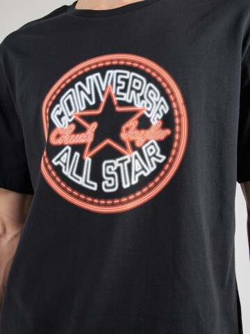 CONVERSE Футболка в Черный