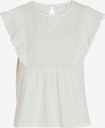 VILA Blouse in White: front