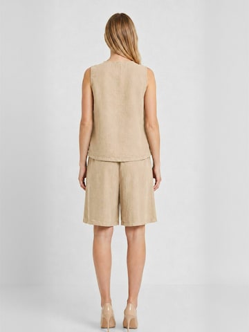 Opal Studio Regular Broek ' Alva ' in Beige