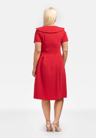 Robe-chemise 'KATARZYNA' Karko en rouge