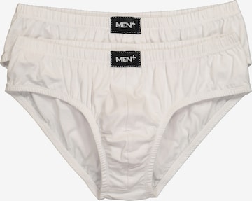 Men Plus Slip in Weiß: Vorderseite
