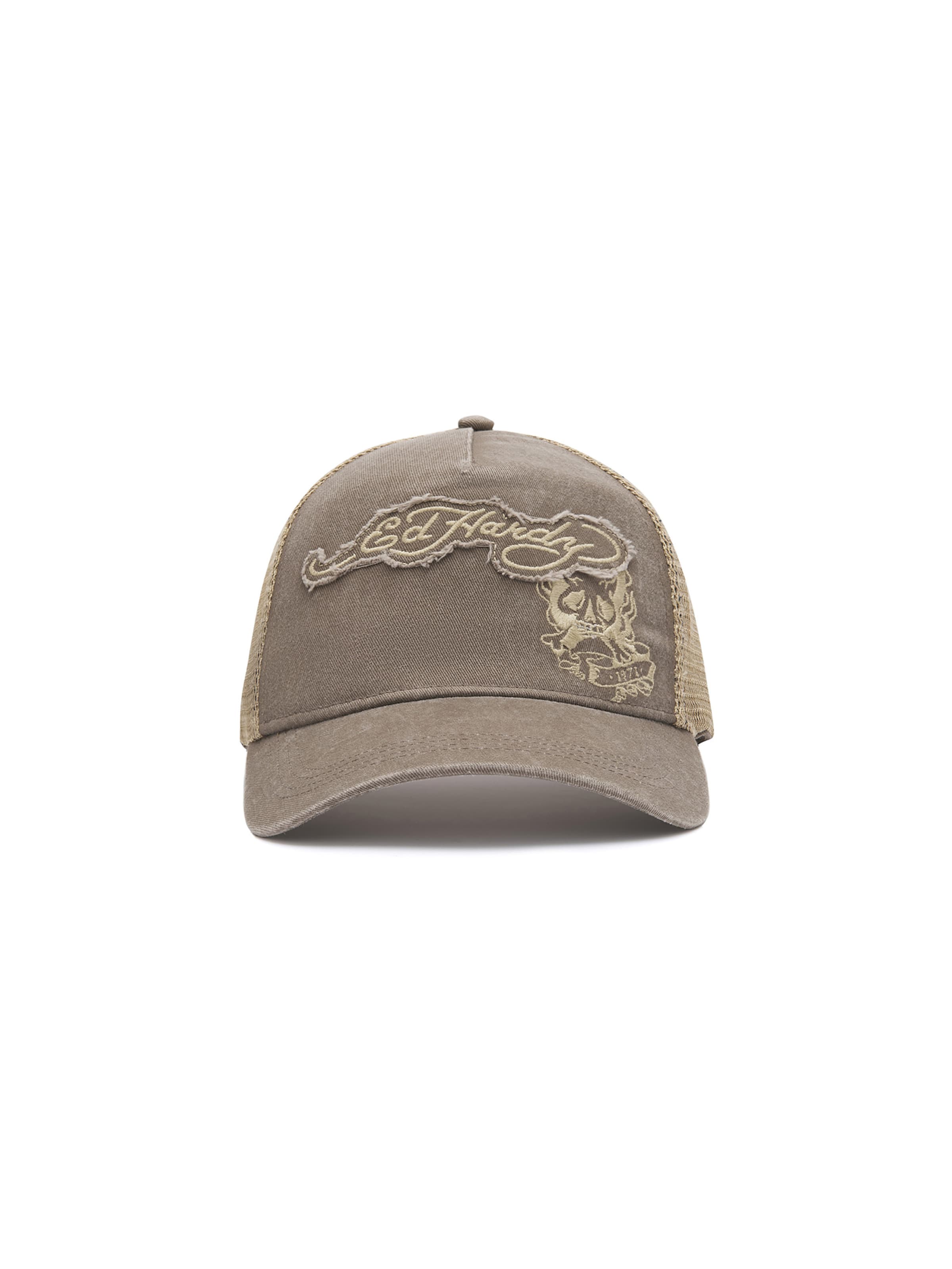 Cappello da baseball di Ed Hardy in beige