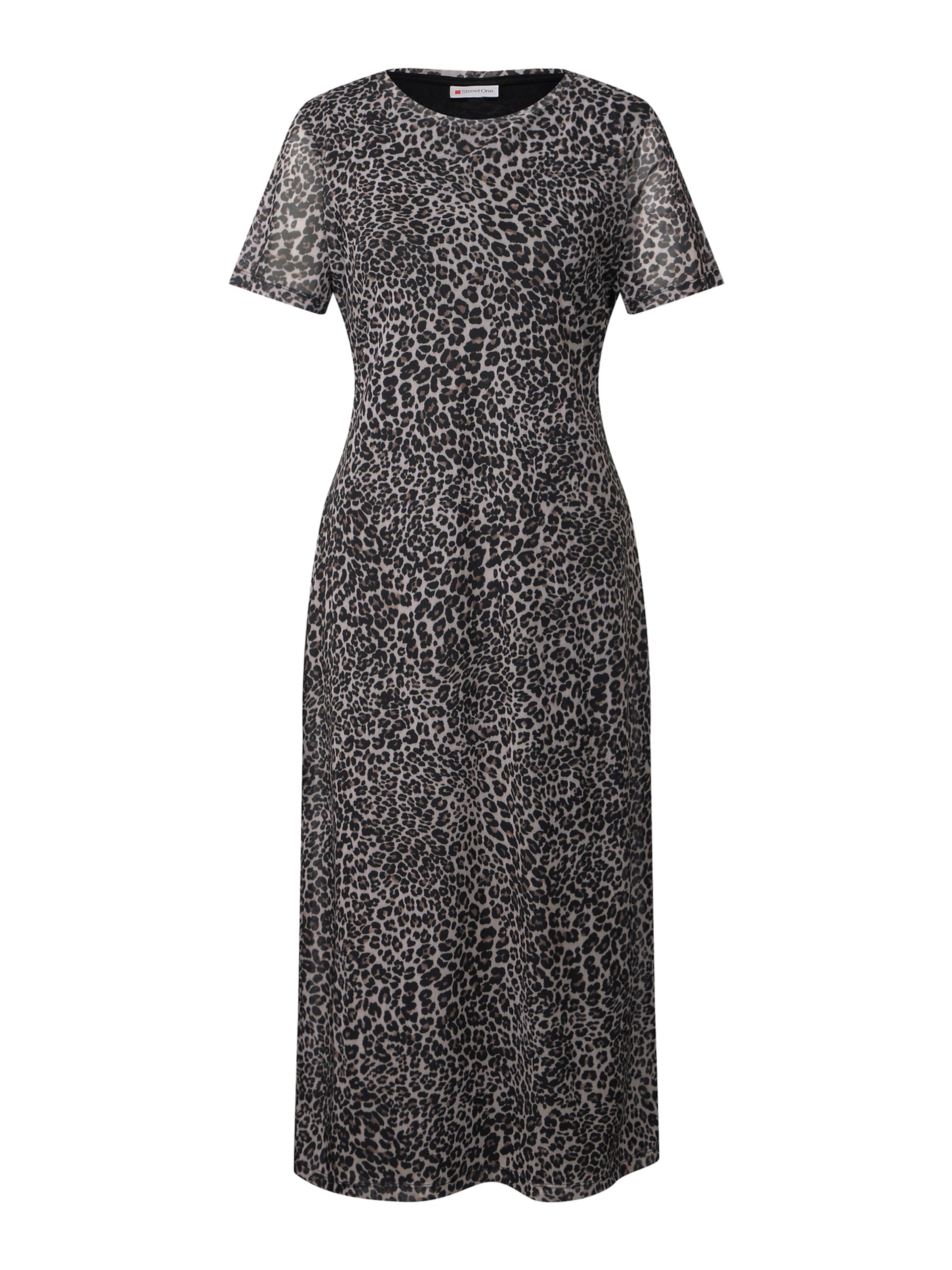 STREET ONE Jurk in Zwart: voorkant