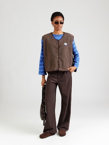 Gilet 'HOKTOWN' AMERICAN VINTAGE en marron