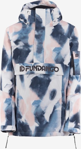 Fundango Skijacke 'Birch ECO Logo Anorak' in Blau: Vorderseite