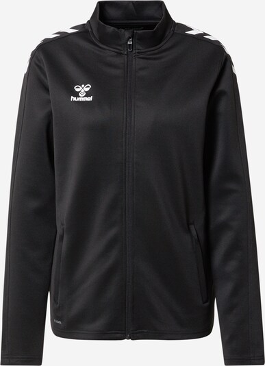 Sportinis džemperis 'Poly' iš Hummel, spalva – juoda / balta, Prekių apžvalga