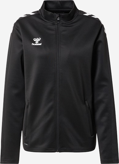 Sportinis džemperis 'Poly' iš Hummel, spalva – juoda / balta, Prekių apžvalga