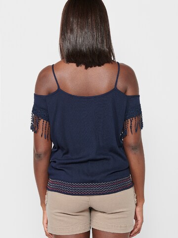 KOROSHI Top in Blue