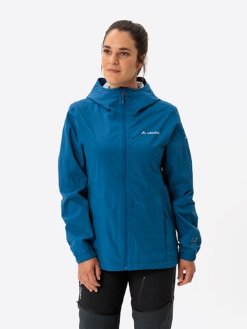 VAUDE Outdoorjas 'Neyland' in Blauw: voorkant