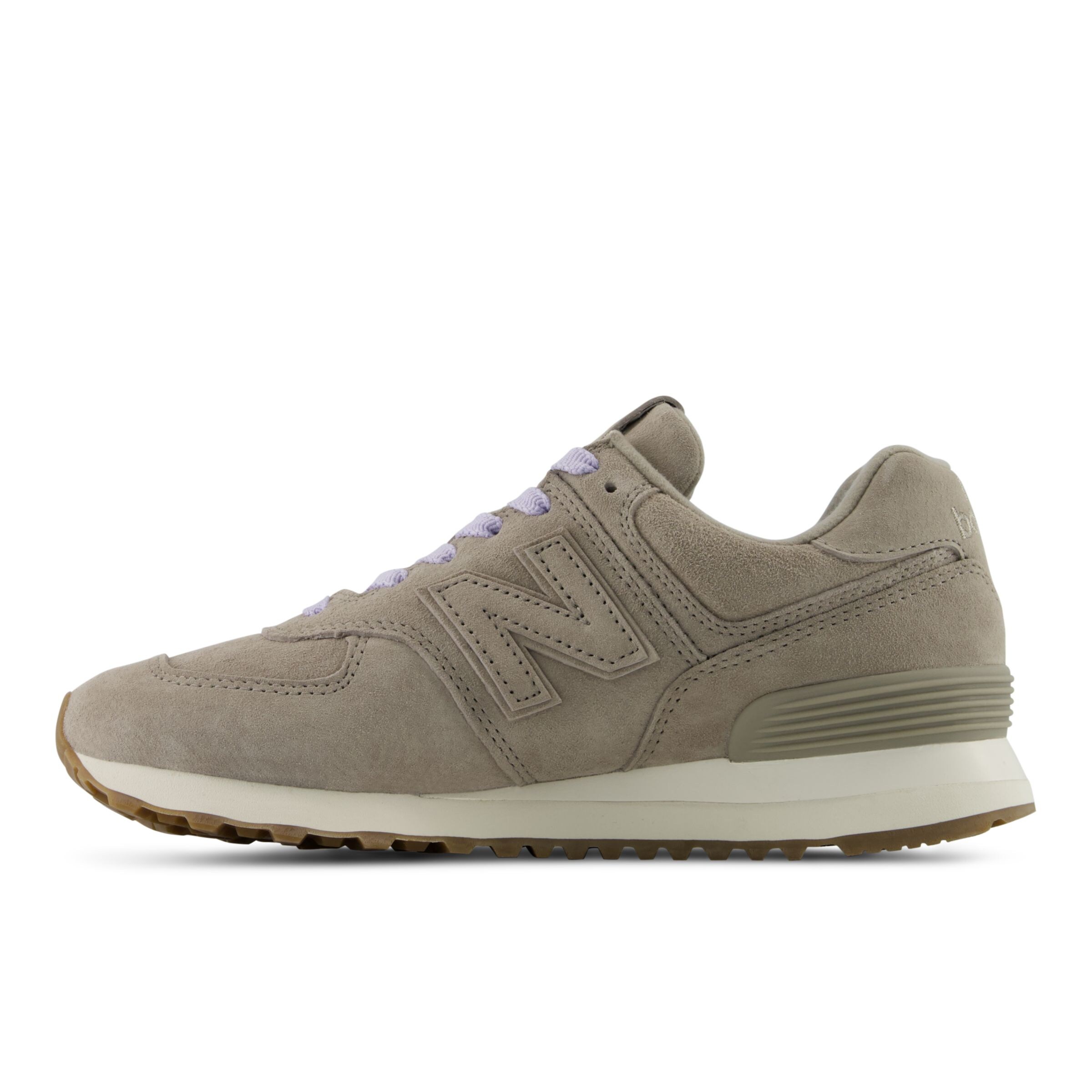Baskets basses '574' new balance en gris : devant