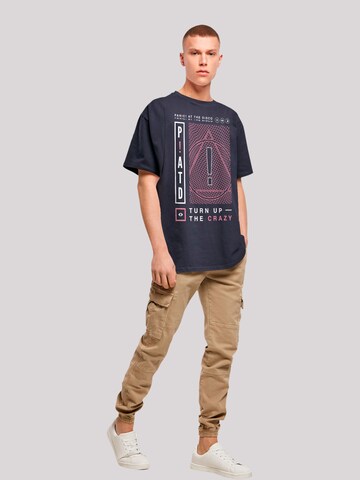 T-Shirt 'Panic At The Disco Turn Up The Crazy' F4NT4STIC en bleu