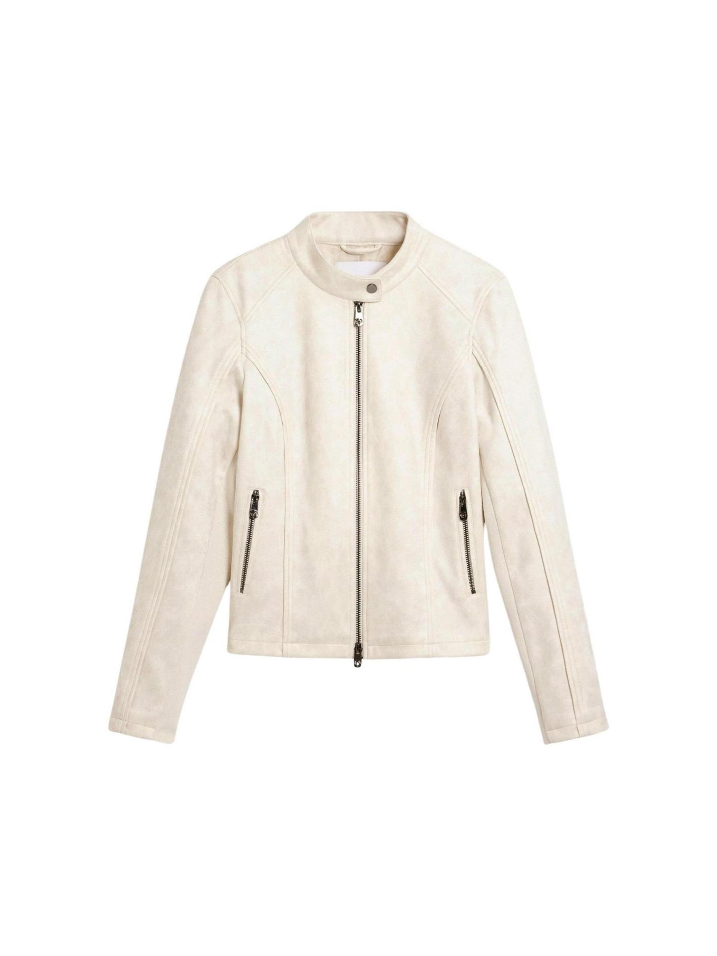 Desigual Winterjas 'CHAQ_SAND 26SWEW10' in Beige: voorkant