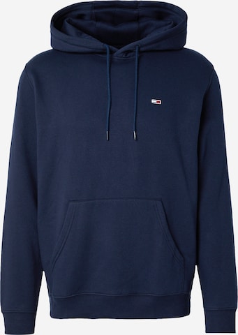 Sweat-shirt Tommy Jeans en bleu : devant