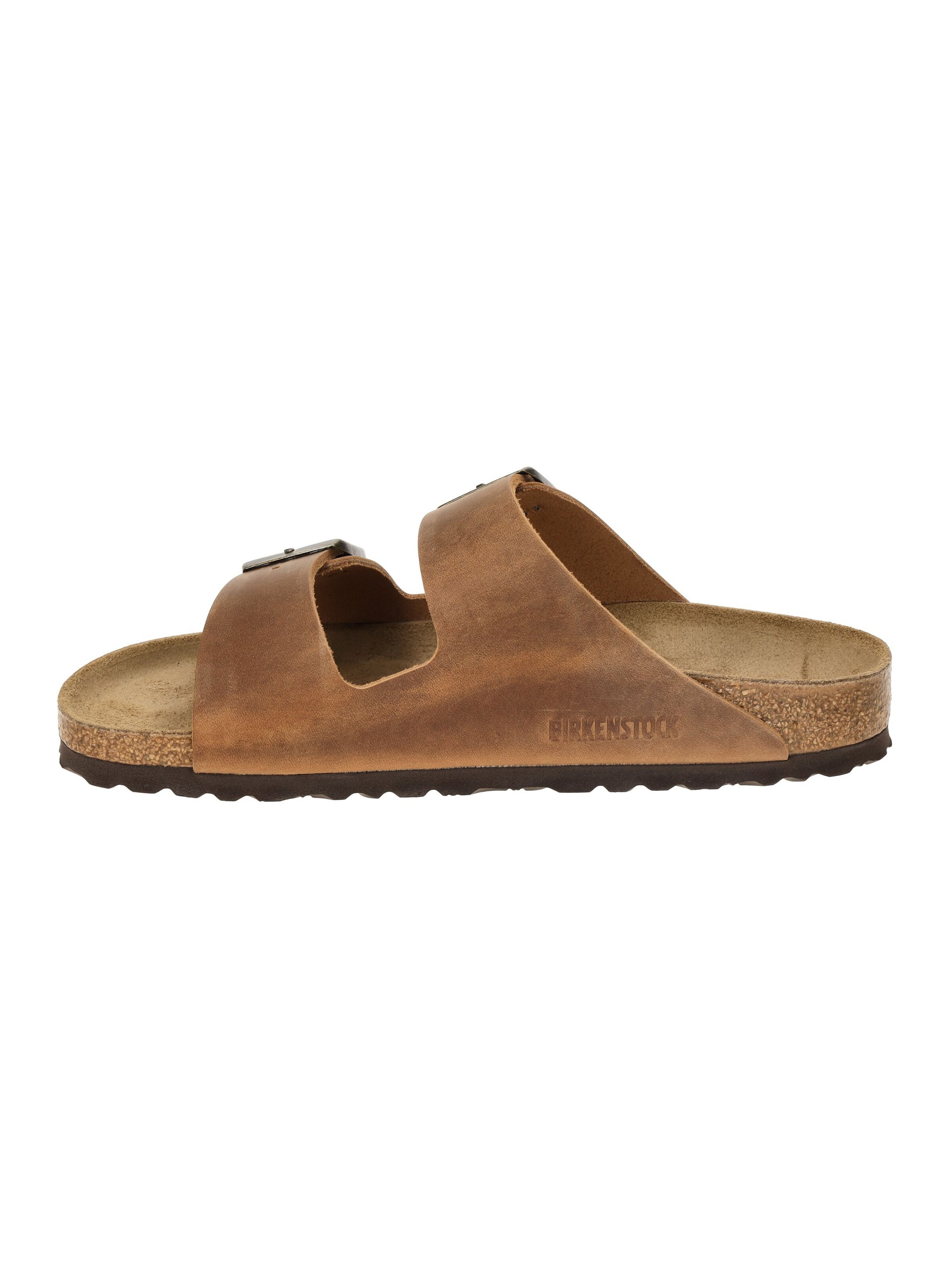 BIRKENSTOCK Pantolette 'Arizona' in Braun