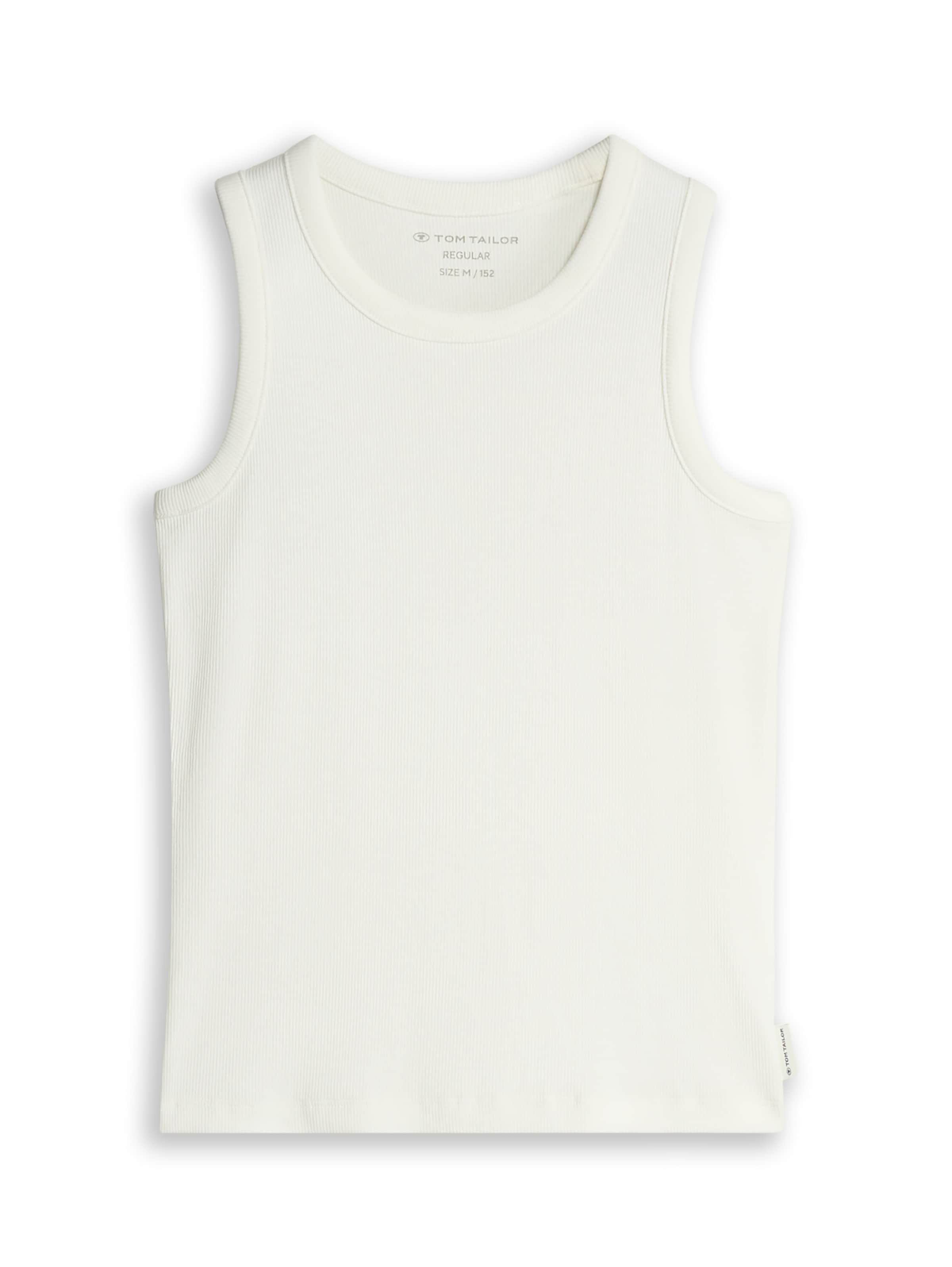 TOM TAILOR Top in White: front