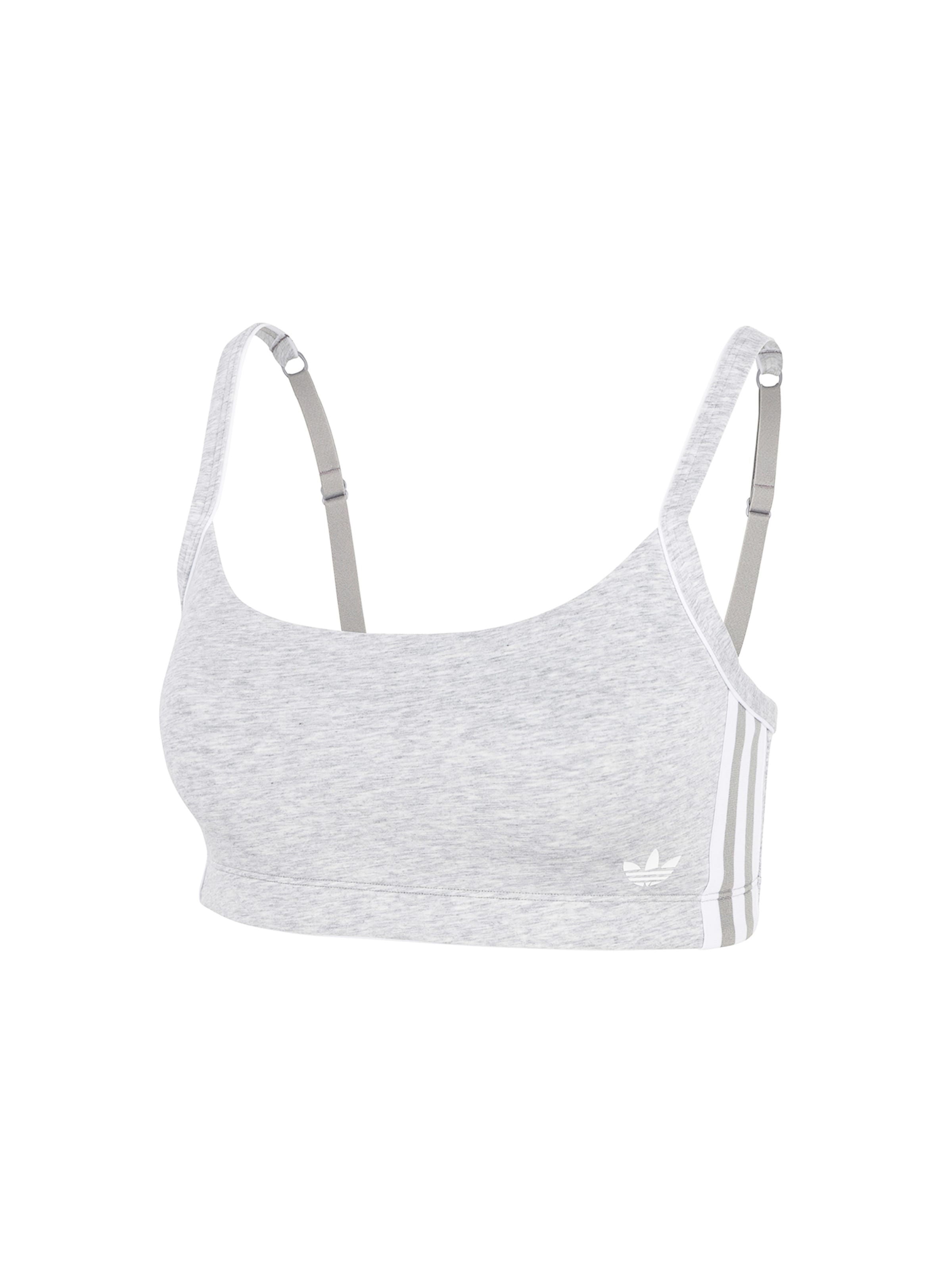 Invisible Soutien-gorge ' Adicolor Comfort Flex ' ADIDAS ORIGINALS en gris : devant