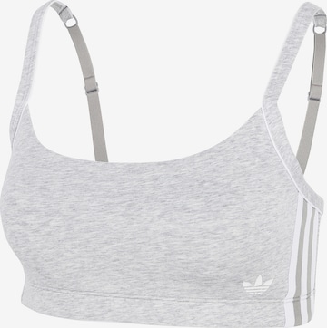 Invisible Soutien-gorge ' Adicolor Comfort Flex ' ADIDAS ORIGINALS en gris : devant