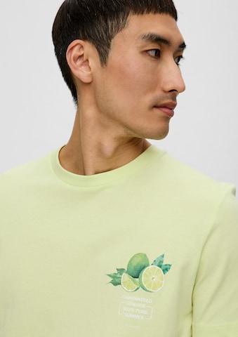 T-Shirt s.Oliver en vert