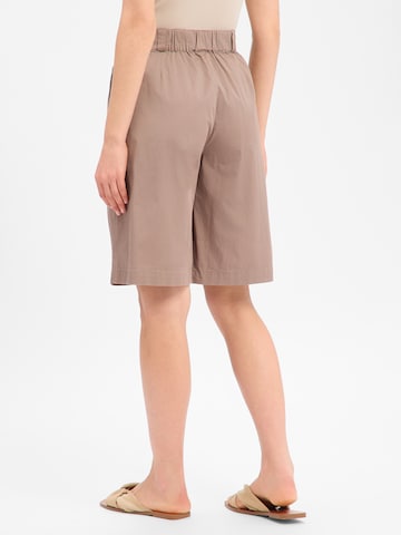 Loosefit Pantalon Marie Lund en marron