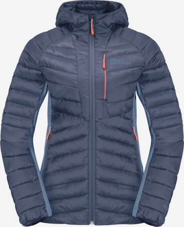 JACK WOLFSKIN Outdoor Jacket 'Routeburn Pro' in Blue: front