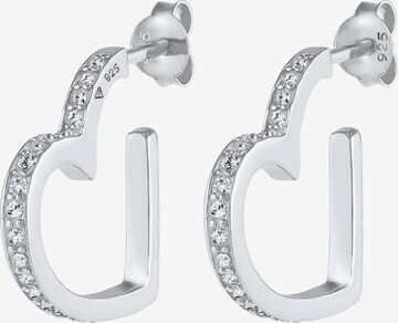 Boucles d'oreilles ELLI PREMIUM en argent : devant