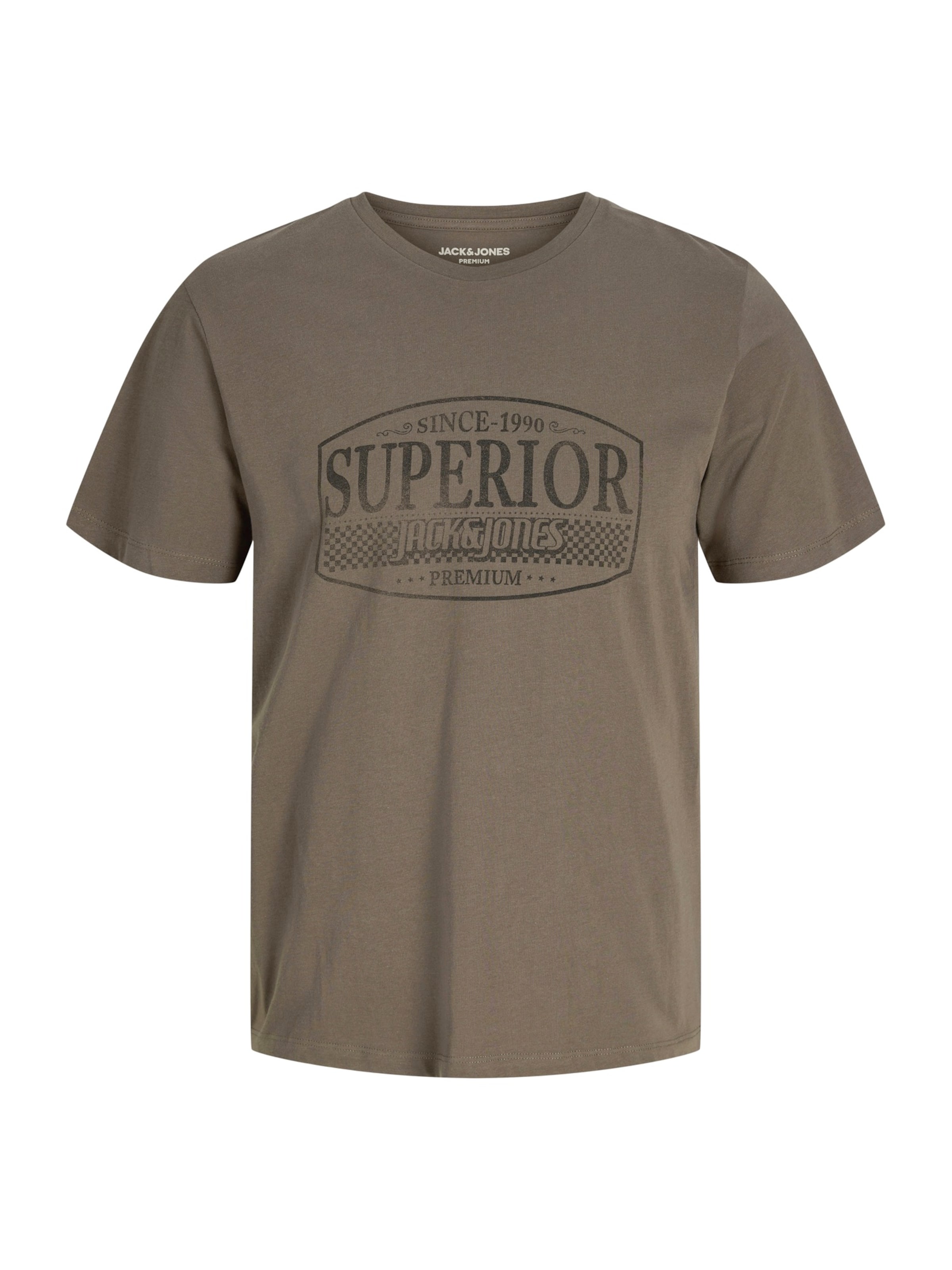 Jack & Jones Premium Shirt 'JPRBLUNOAH' in Groen: voorkant