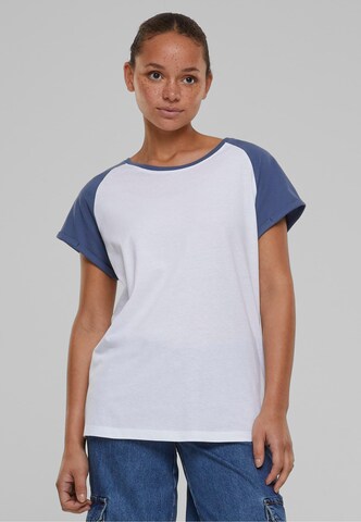 T-shirt Urban Classics en blanc : devant