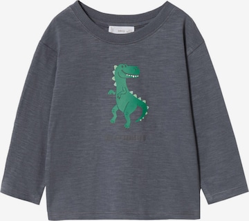 MANGO KIDS Shirt in Grey: front