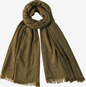alberto cabale Scarf 'Everydays' in Green: front