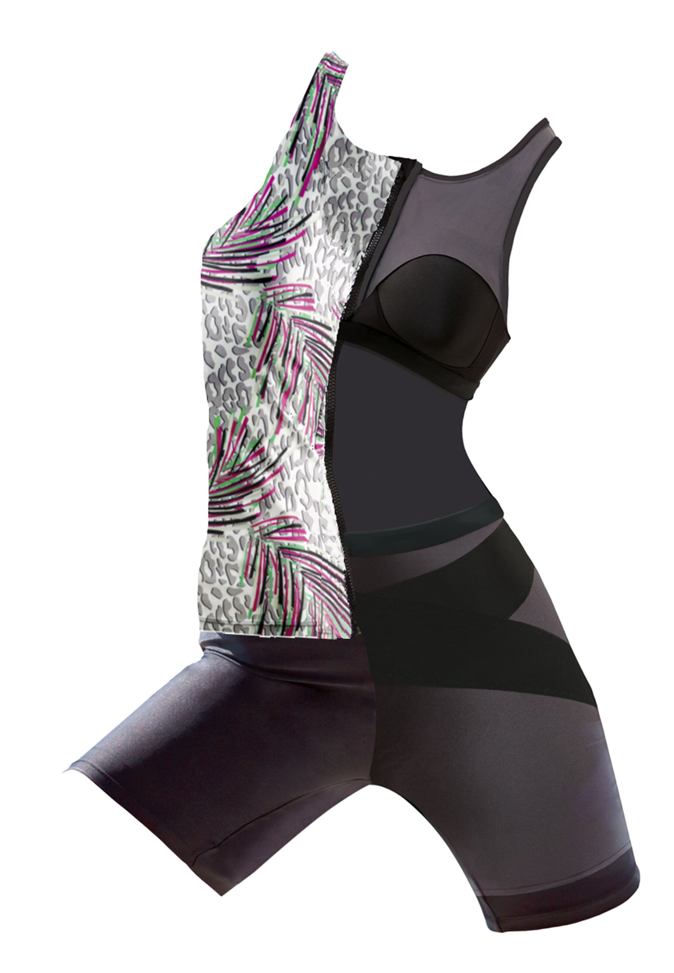 BECO the world of aquasports High neck Tankini top 'BEsuit Racerback' in Pink