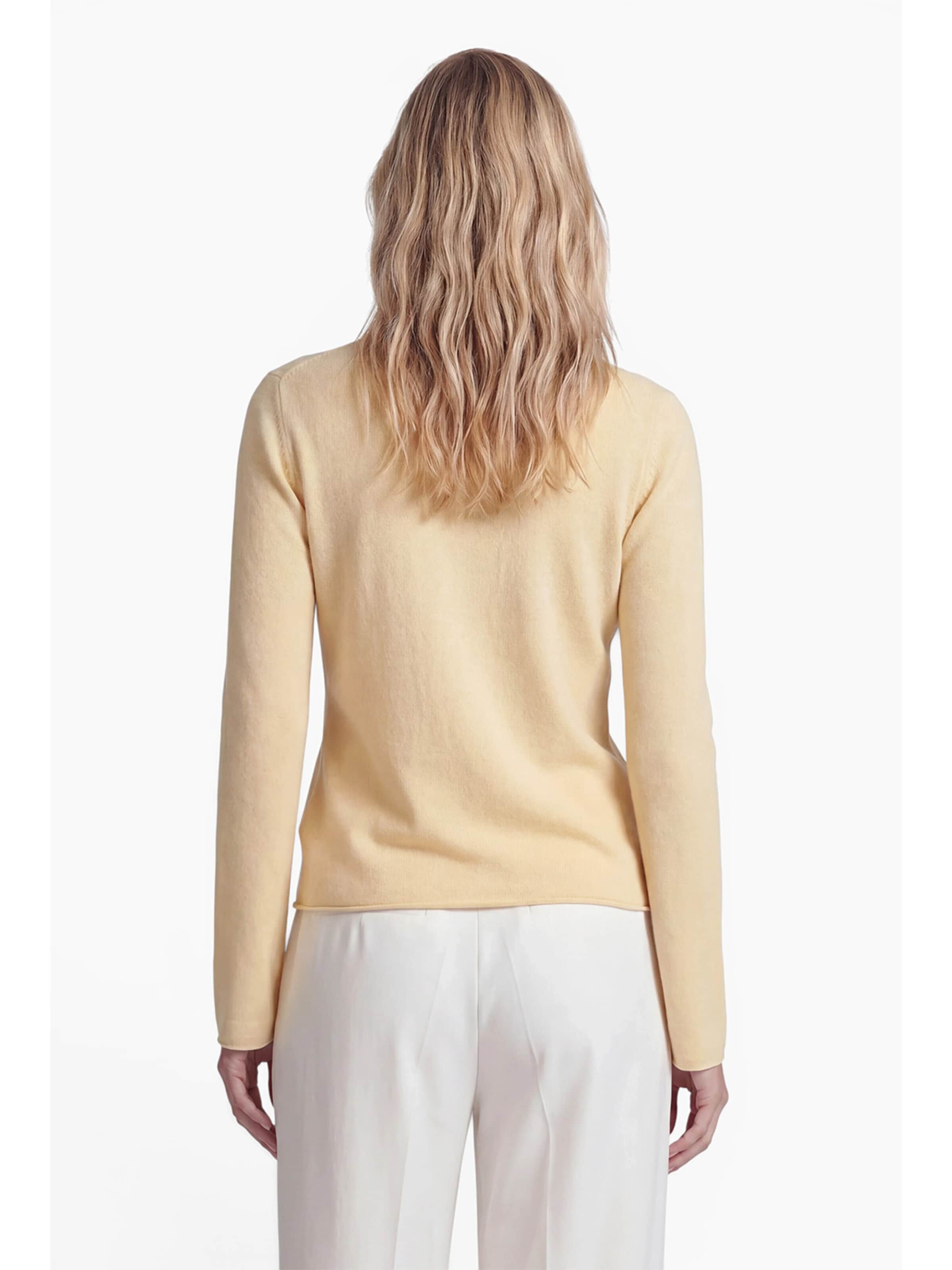 Cardigan 'Letizia' Anse Victorin en jaune