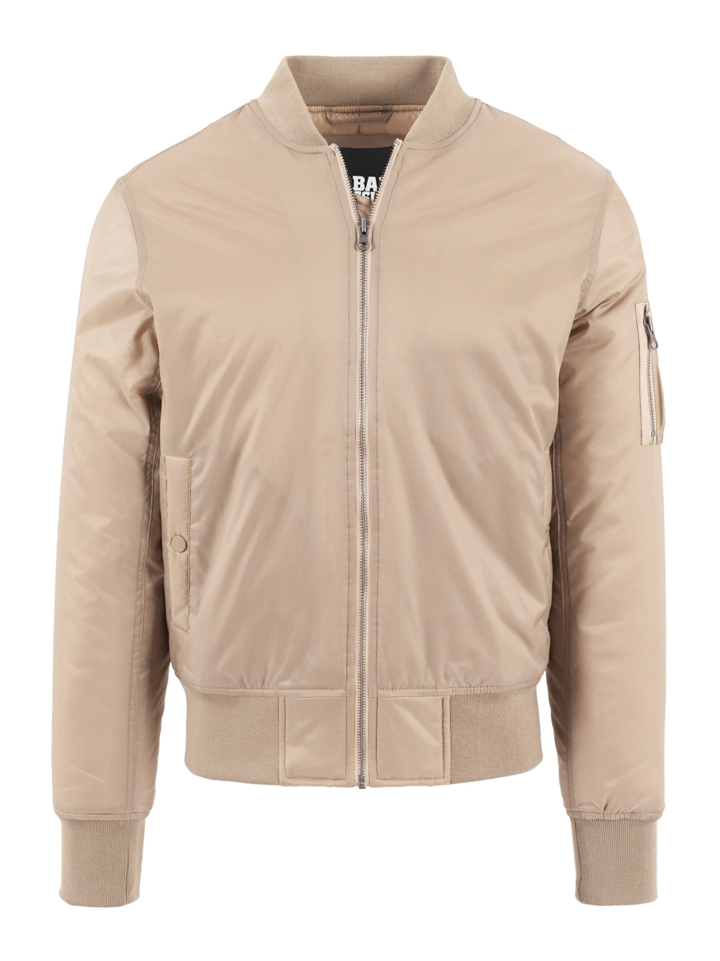 Veste mi-saison Urban Classics en beige : devant