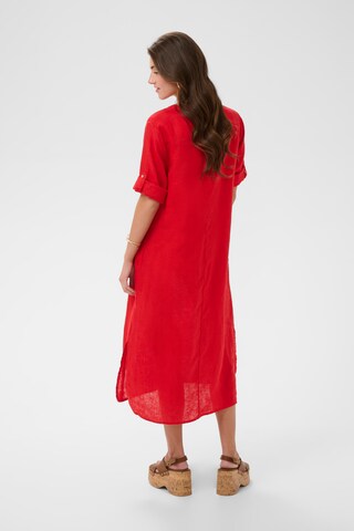 Cream Dress 'CRBellis' in Red
