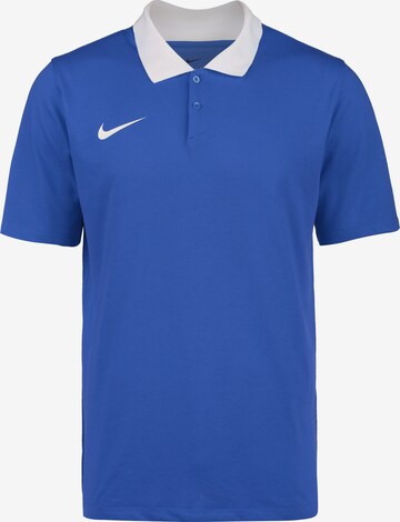 T-Shirt fonctionnel NIKE en bleu : devant