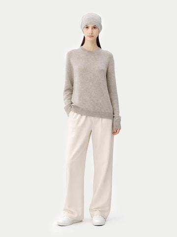 Pull-over 'Cashmere Hat & Sweater Set' GOBI Cashmere en gris