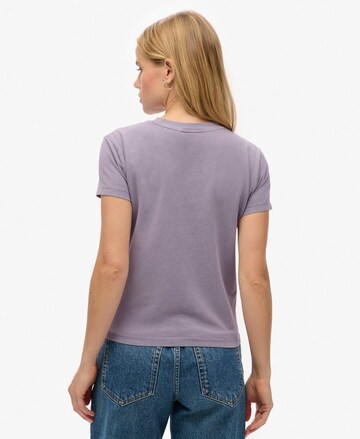 Superdry Shirt in Purple