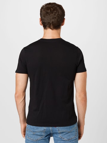 T-Shirt ALPHA INDUSTRIES en noir