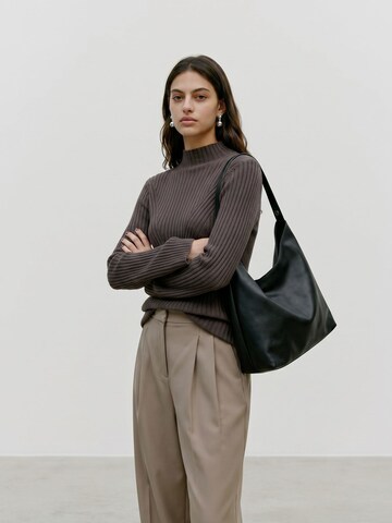 Pull-over 'LINA' VERO MODA en marron : devant