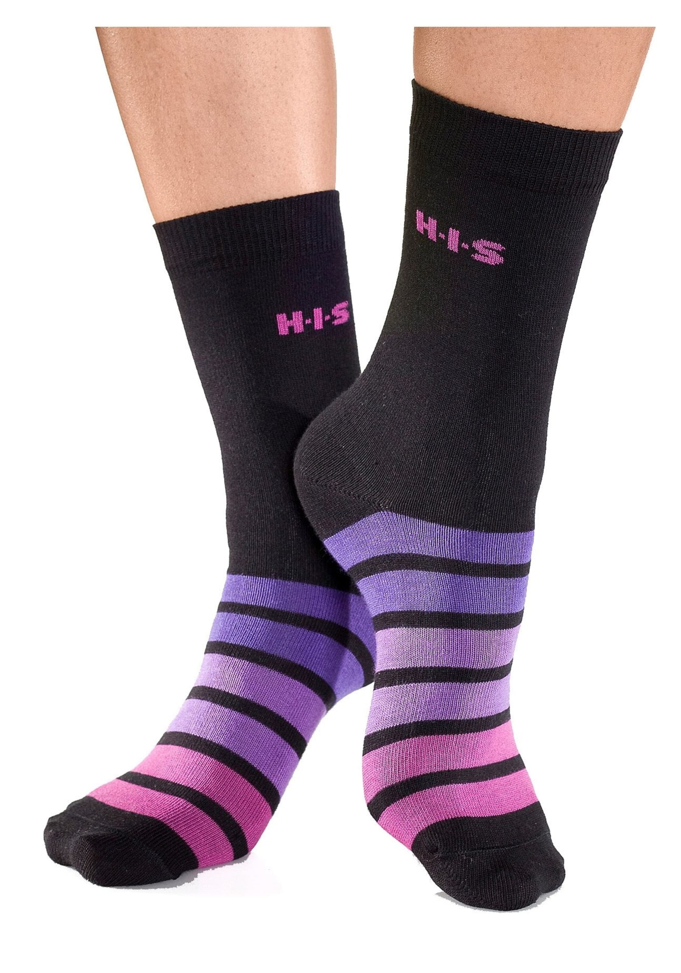 Chaussettes H.I.S en noir