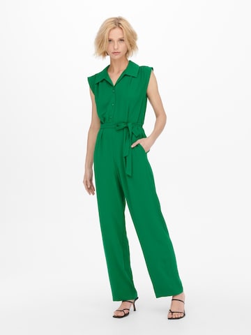 Tuta jumpsuit 'Mette' di ONLY in verde