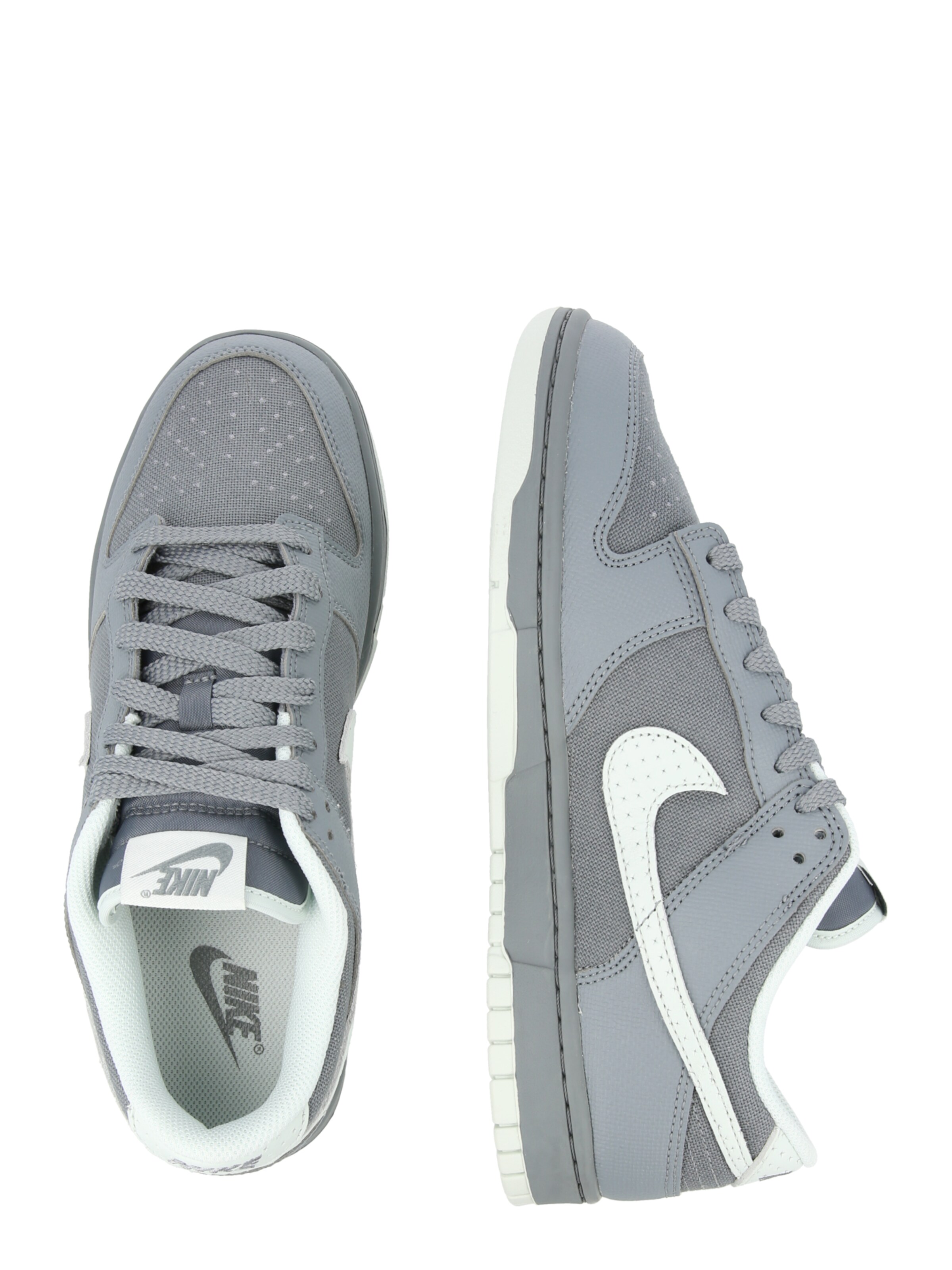 pilka Nike Sportswear Sportbačiai be auliuko 'Dunk'