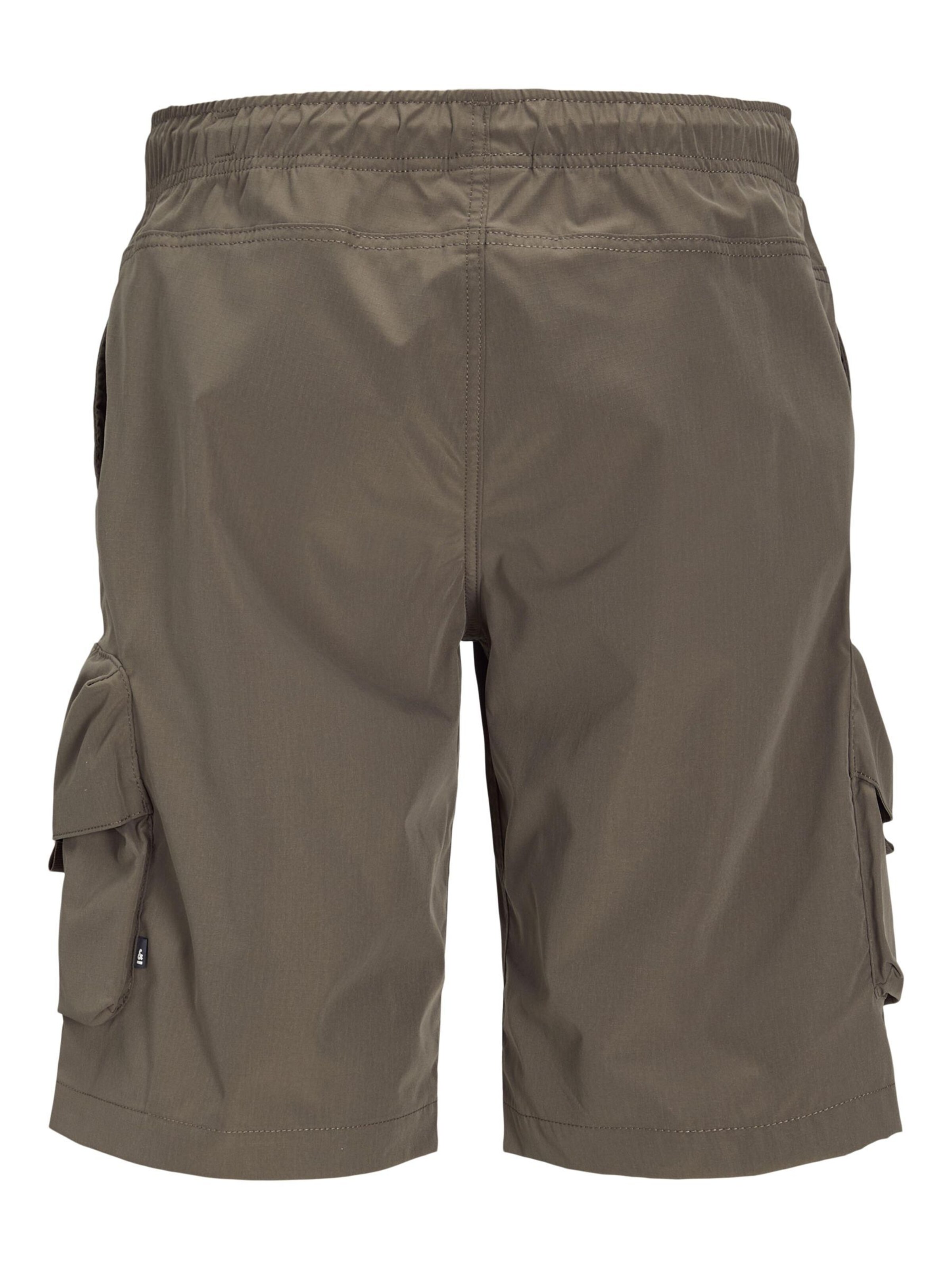 JACK & JONES Loosefit Cargobukser i brun