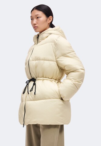 HUGO Vinterjakke 'Falentina-3' i beige: side