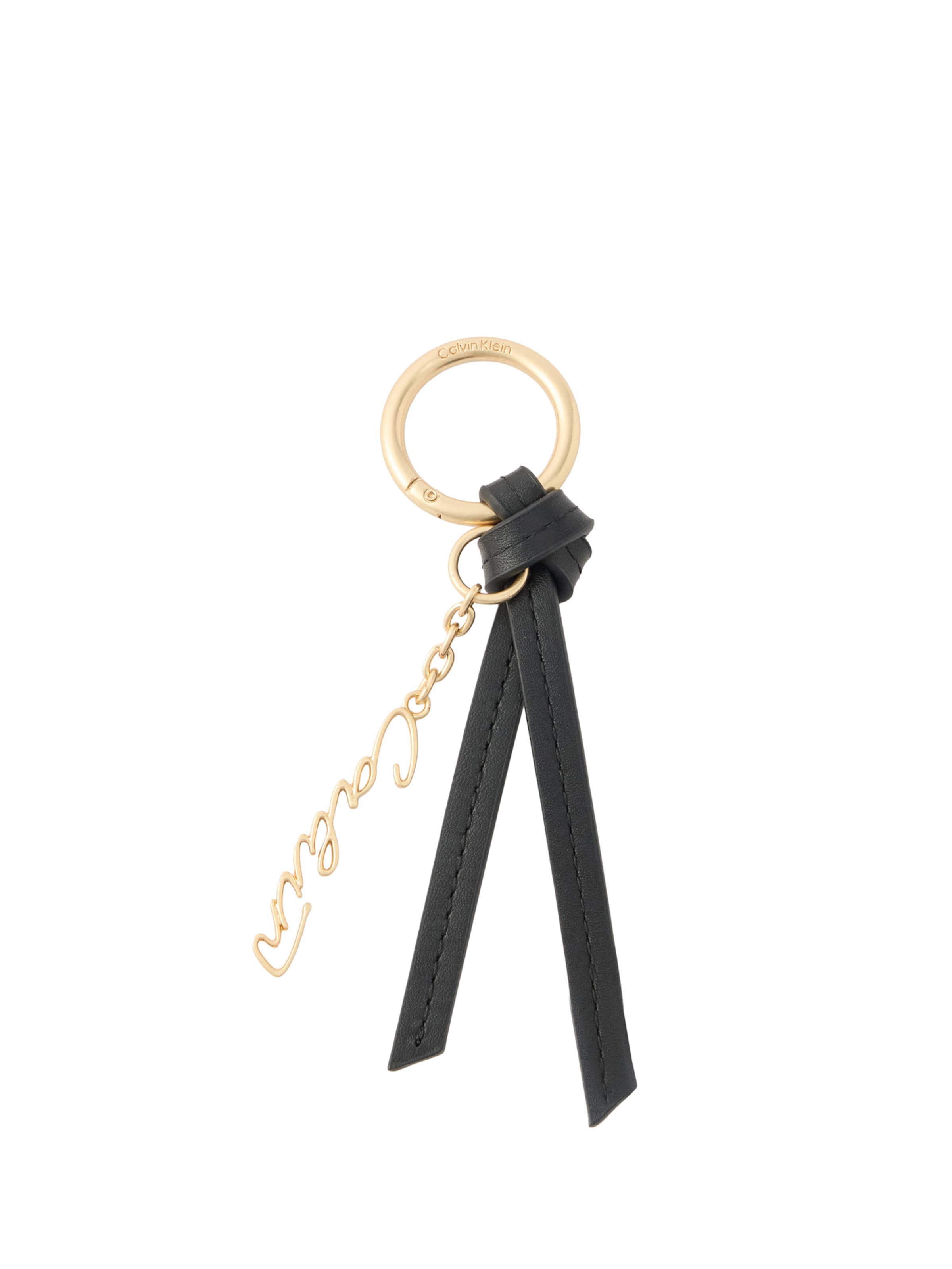 Calvin Klein Obesek za ključe | črna barva: sprednja stran