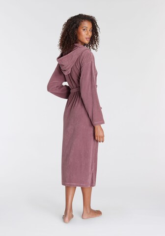 VIVANCE Bathrobe long ' Dreams' in Purple